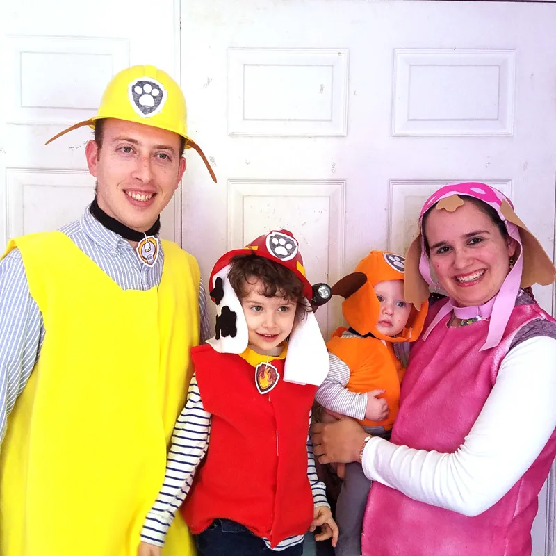 This DIY PAW Patrol family costume idea is so much fun!