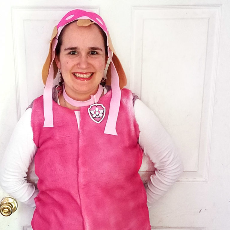 Skye PAW Patrol Costume DIY * Moms and Crafters