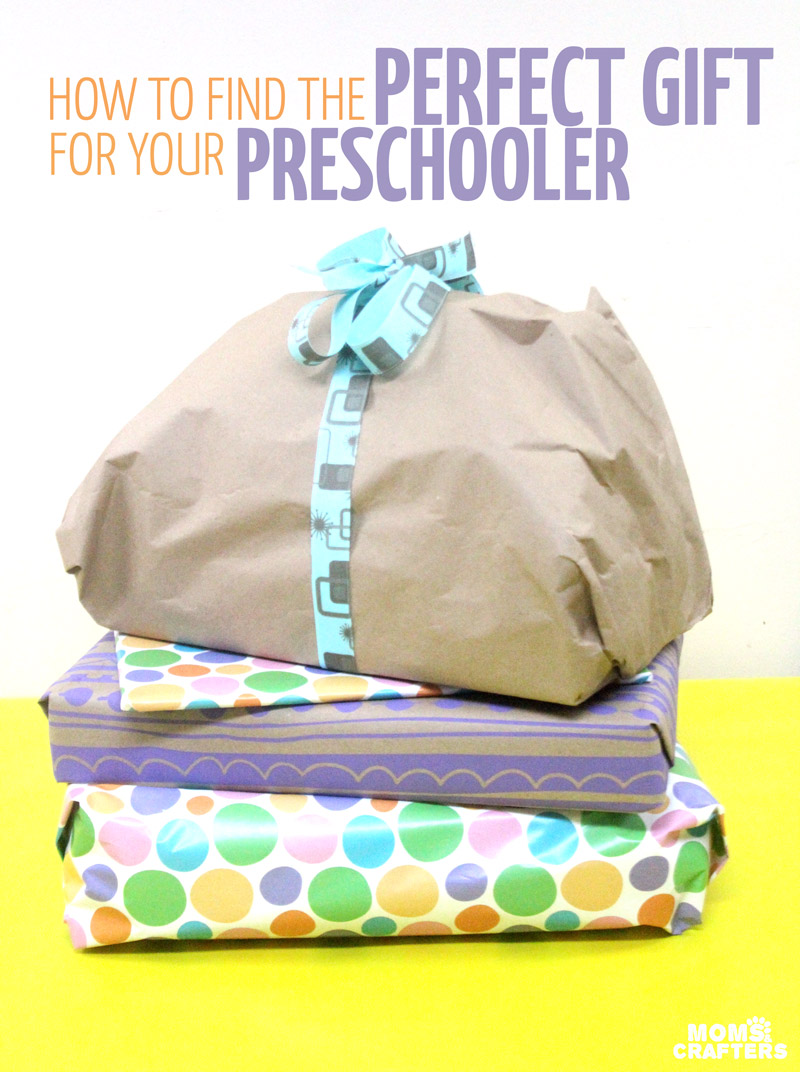 Looking for ideas for what makes great gifts for preschoolers? These parenting tips will help you choose yourself what works for YOUR child - so that your gift won't be regifted...