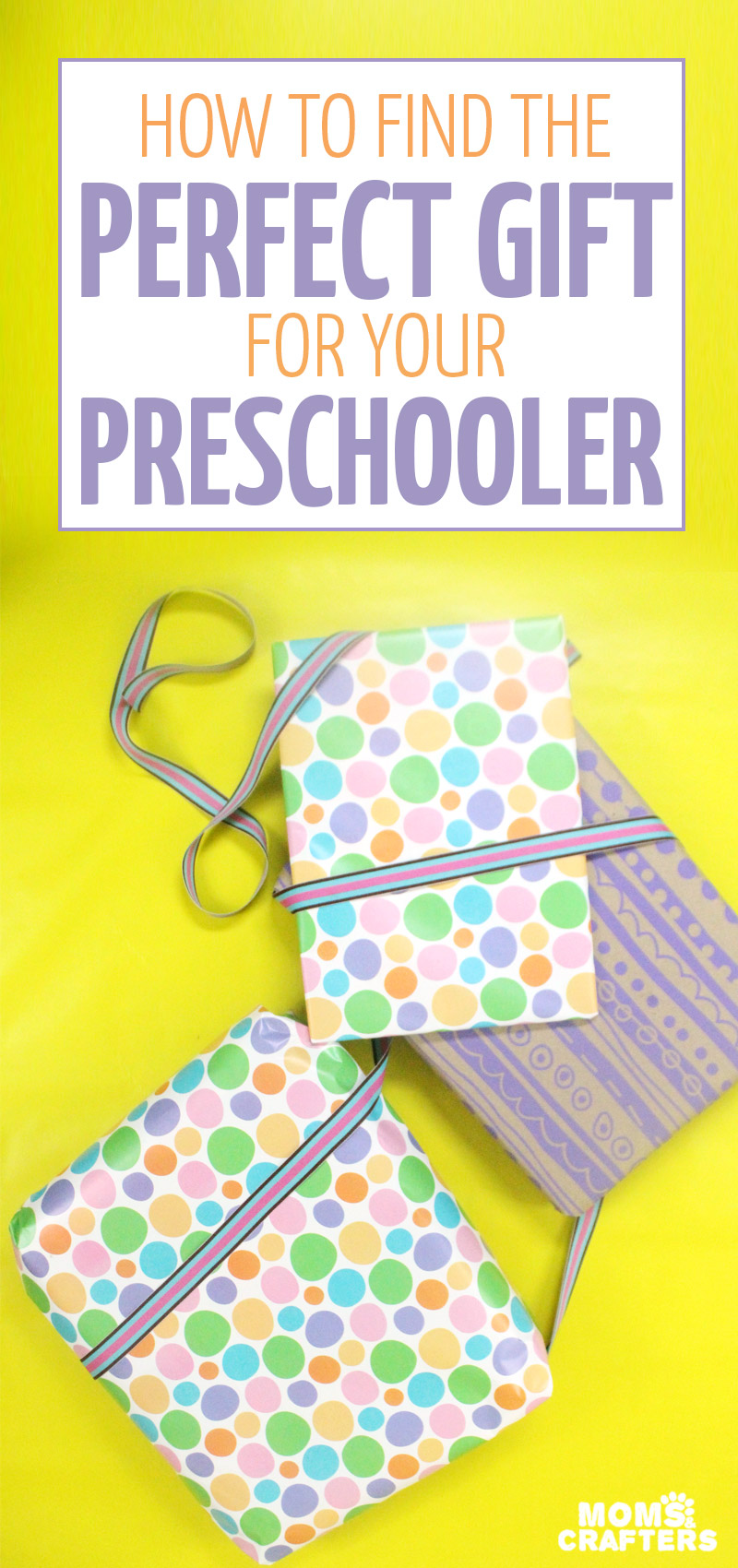 Looking for ideas for what makes great gifts for preschoolers? These parenting tips will help you choose yourself what works for YOUR child - so that your gift won't be regifted...