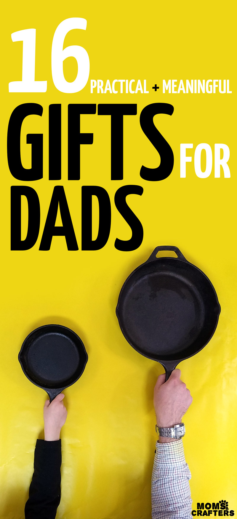 This awesome list of gifts for dads includes every type of Dad you might want! You'll find meaningful gift ideas for men and for fathers for Christmas, Hanukkah, birthdays, or anything... 