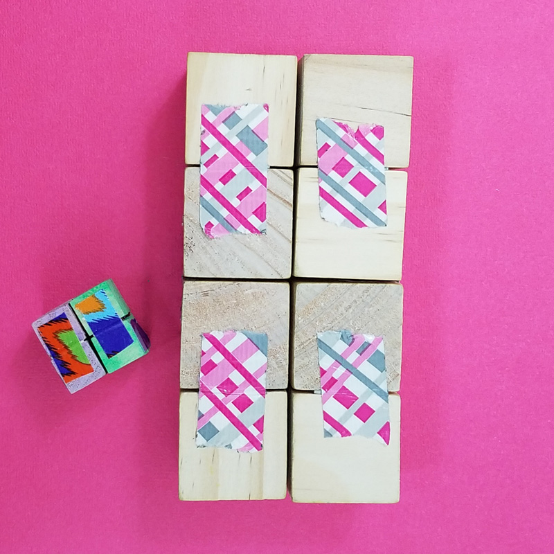 Make this wooden DIY infinity cube - an addictive fidget toy for kids and grown-ups! You'll love this DIY fidget spinner craft alternative - it's great for antsy kids and adult swho need to do something with their hands #fidgettoy #fidgetspinner #infinitycube #diytoy #fidget #diy #craft