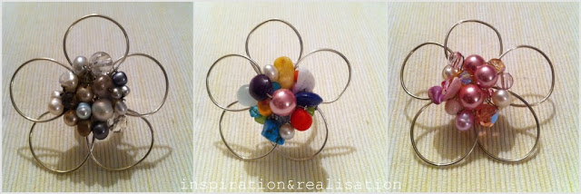 Wire Bead Flower