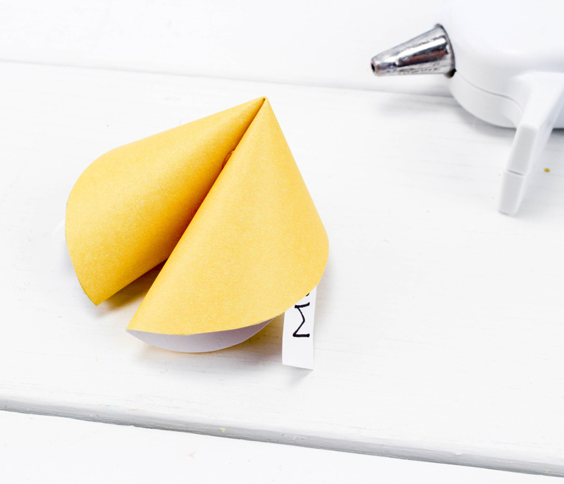 Paper Fortune Cookies Easy Paper Craft for Teens and Tweens