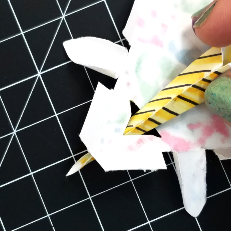 This adorable unicorn paper craft is quite unique - get the free color-in template coloring page for adults (or kids) and then assemble this super easy craft! You can turn it into a baby mobile if you'd like too, for adorable unicorn nursery decor. #unicorns #unicorn #papercraft #papercrafts #coloringpages #adultcoloring