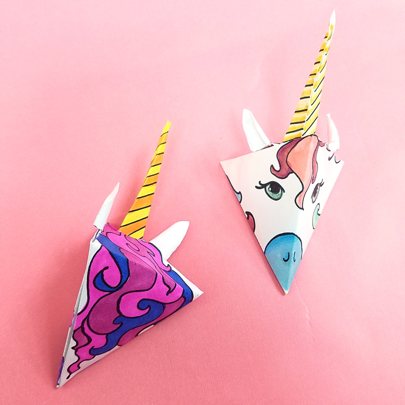 Unicorn Crafts - Free Templates - Party with Unicorns