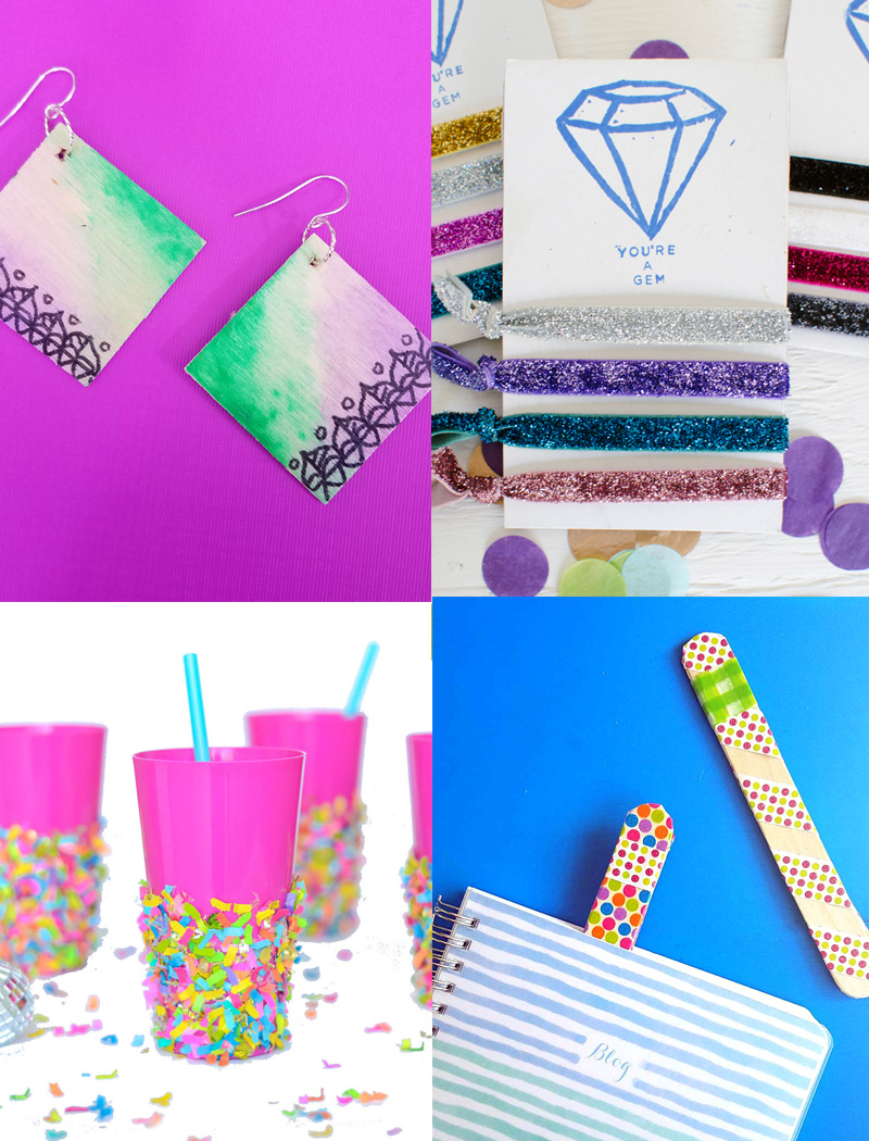 22 Cool Party crafts for teens and tweens * Moms and Crafters