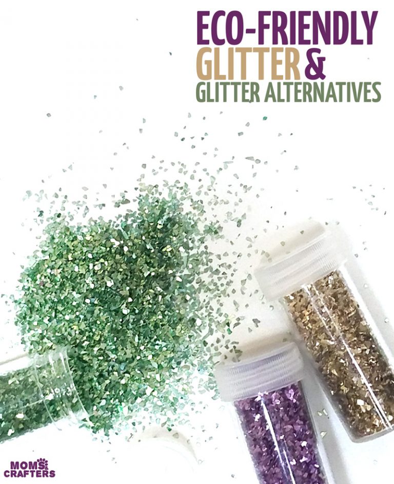 Biodegradable Glitter and other Eco Friendly Glitter Ideas * Moms and Crafters