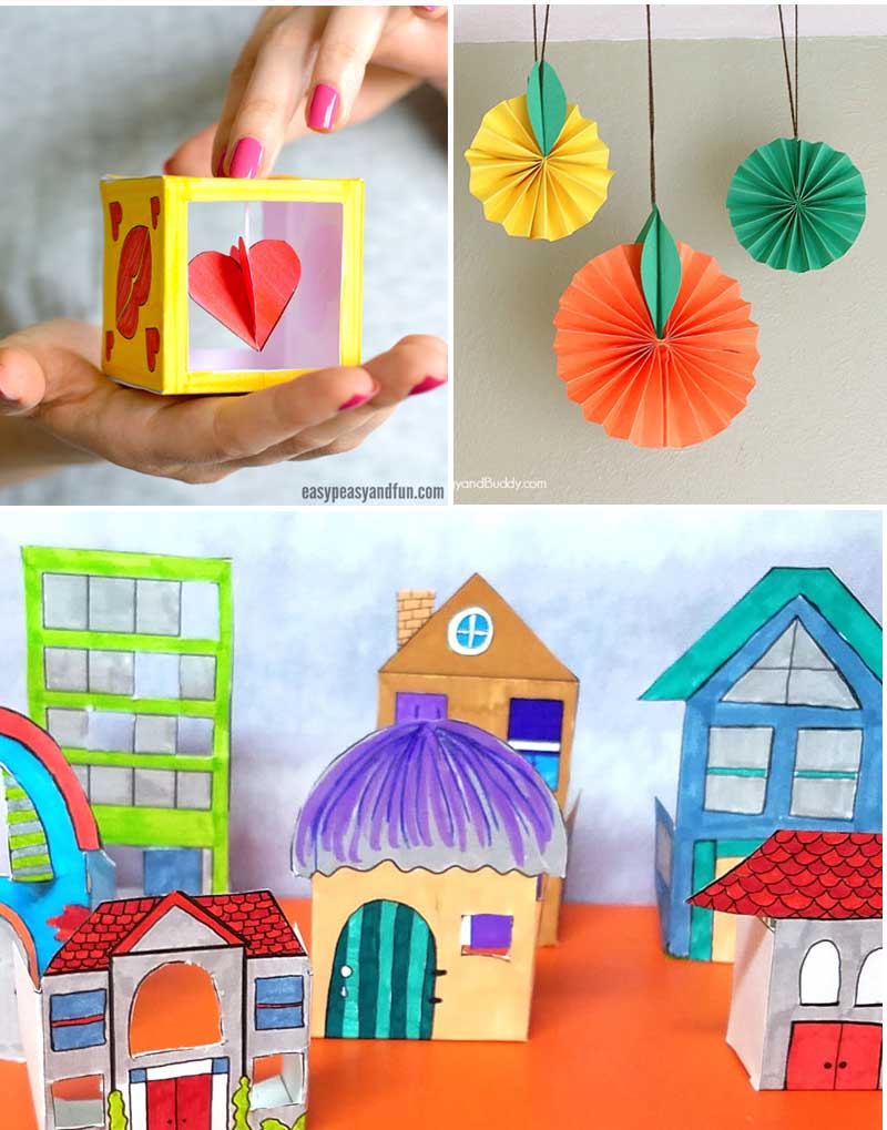 Paper Lanterns, Kids' Crafts, Fun Craft Ideas