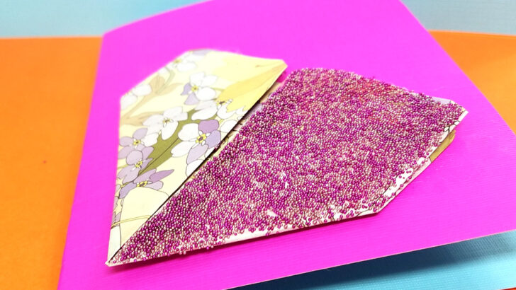 Origami Heart Card – Valentine’s Day Craft for Teens and Tweens