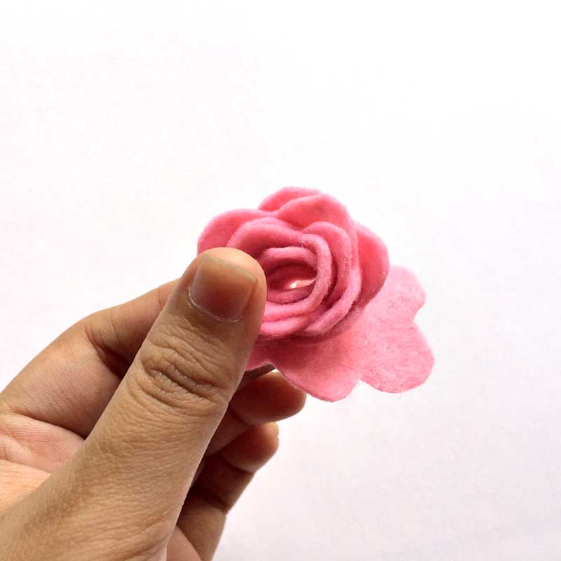 Felt Flower Template - Drinking Straw Flower Craft * Moms and Crafters