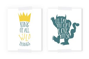 Free Playroom Printables - Nursery Wall Art * Moms and Crafters
