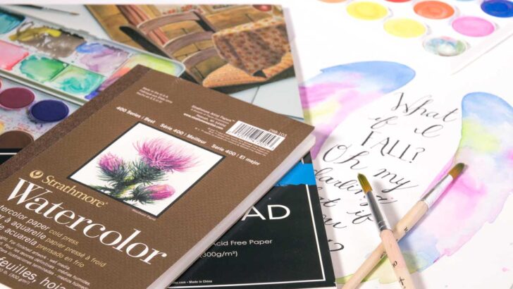 Watercolor Materials and Painting Supplies