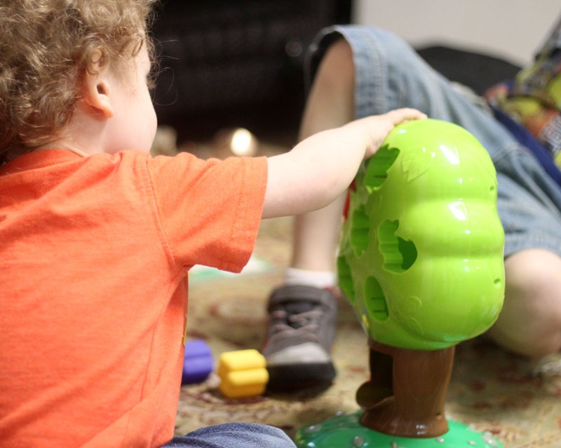 birthday gifts for toddlers - my two year old boy loves this sorting tree!