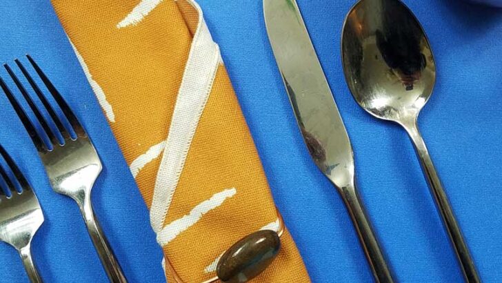 DIY Napkin Rings from Copper Wire
