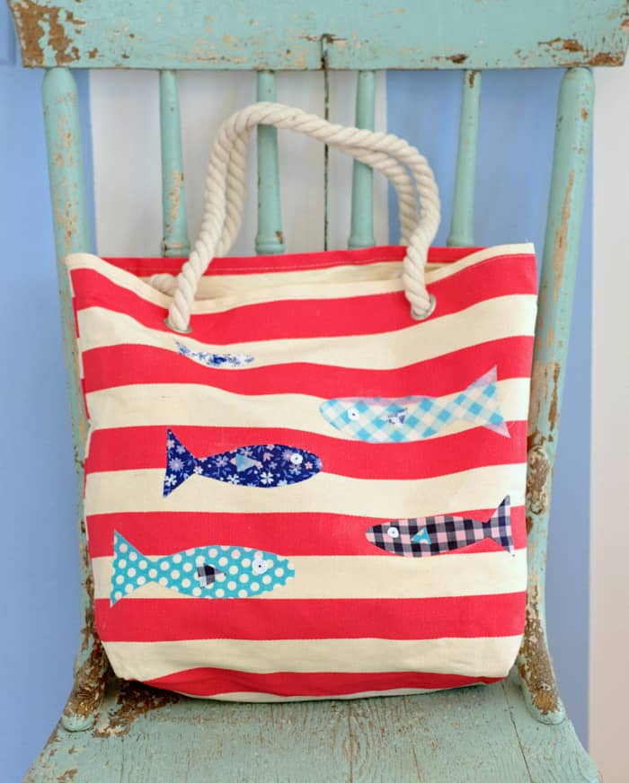 Bandana Tote Bag Craft for Kids. Perfect for summer camp, birthday pa