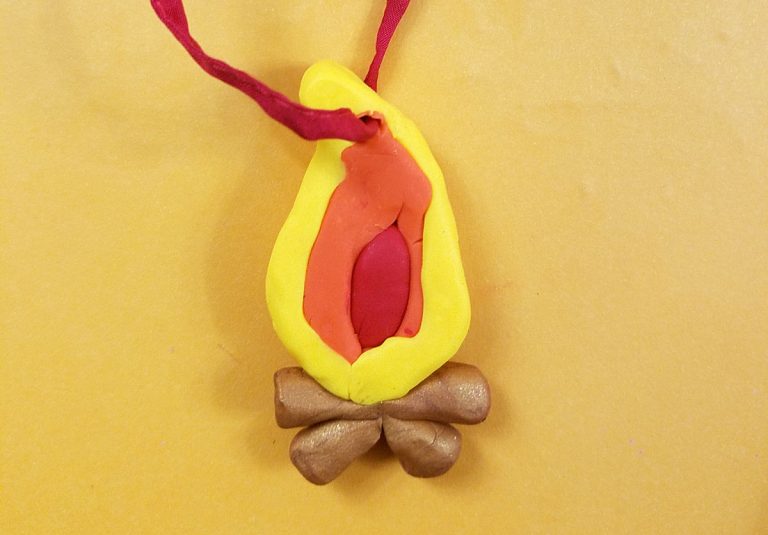 Bonfire Craft – Polymer Clay Necklace