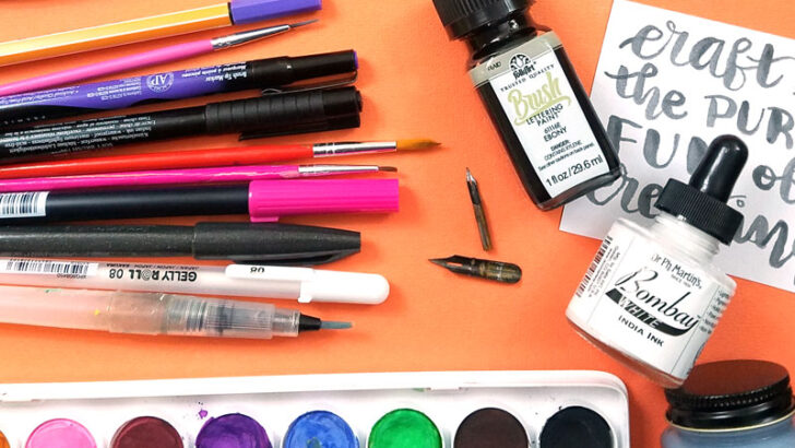 Best Brush Pens for Lettering – Make your Brush Calligraphy Amazing!
