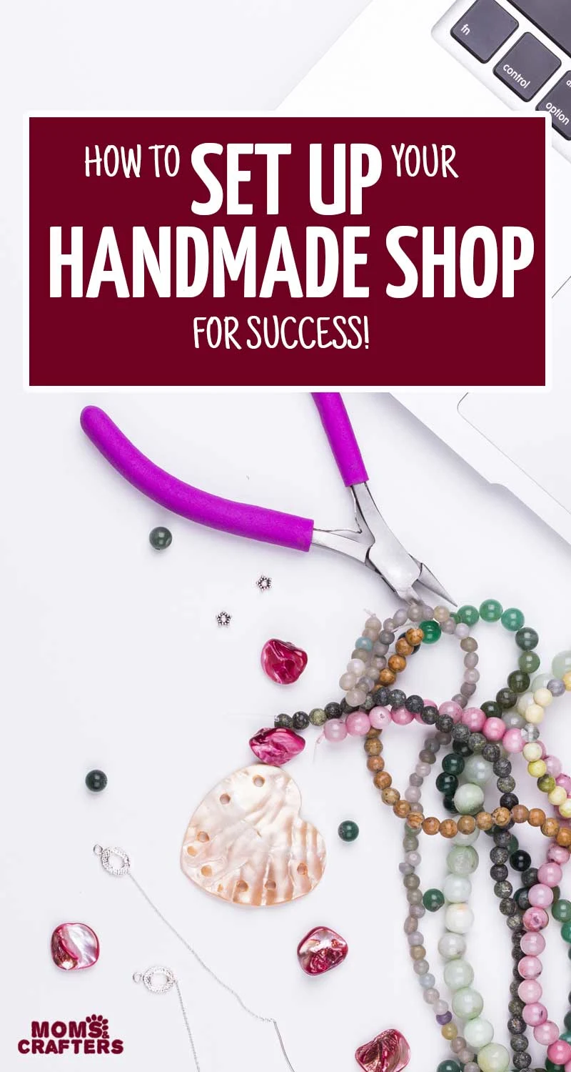 Set up your Etsy shop for selling crafts online and do iti n a way that you'll be successful! This includes branding, packaging, marketing, SEO and more tips and tricks for Etsy sellers!