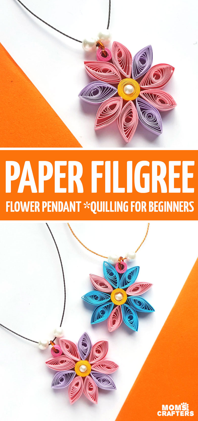 Quilling pendants on sale