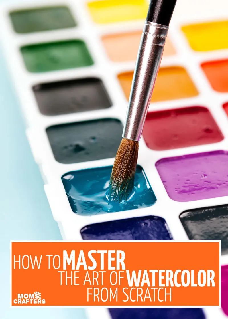 Click to learn how to watercolor and to master the art of watercoloring for beginners!