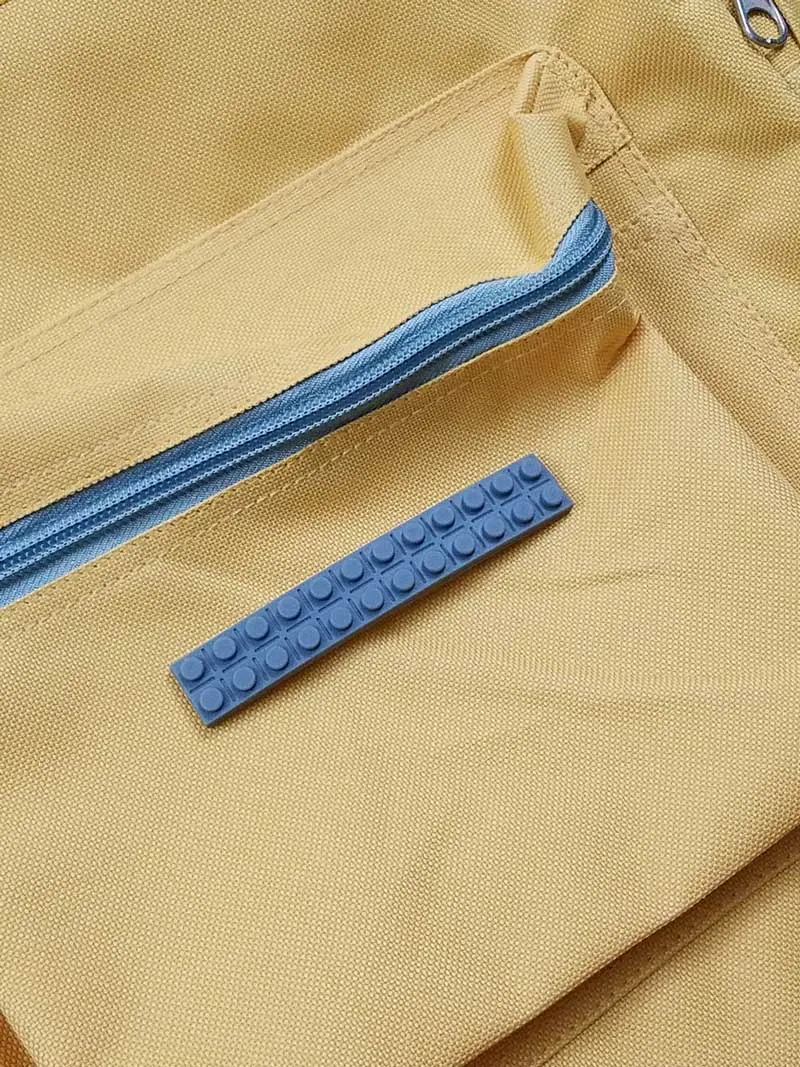 Craft your own LEGO backpack using brick tape!