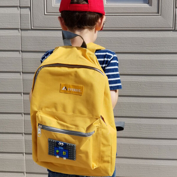 DIY LEGO backpack for boys and girls