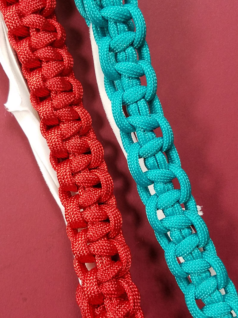 Craft some sweet paracord headbands - learn the cobra stitch/weave for paracord crafts of any kind! Perfect crafts for teens, tweens, boys, and girls!