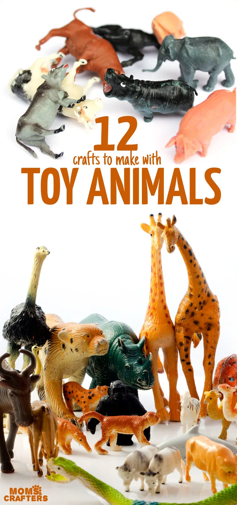 Things to make with Toy Animals that don't look cheap at all!