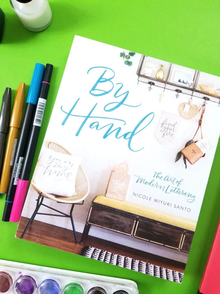 Brush Lettering Books for Beginners * Moms and Crafters