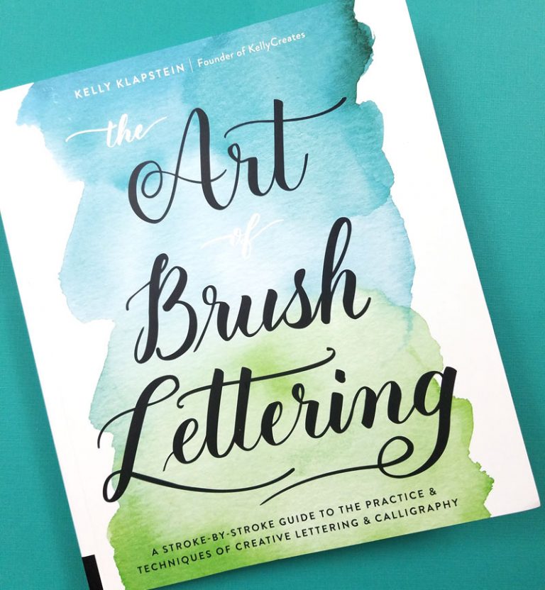 Brush Lettering Books for Beginners * Moms and Crafters
