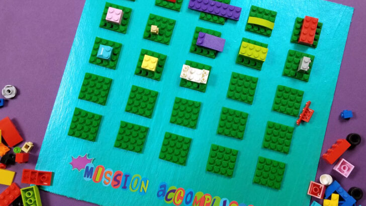 DIY LEGO Reward Chart for Kids