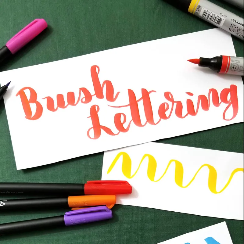 brush lettering tutorial tips and tricks for beginners