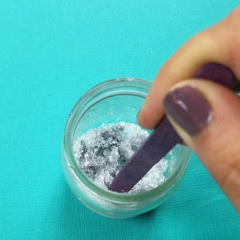 How to Make Biodegradable Glitter * Moms and Crafters