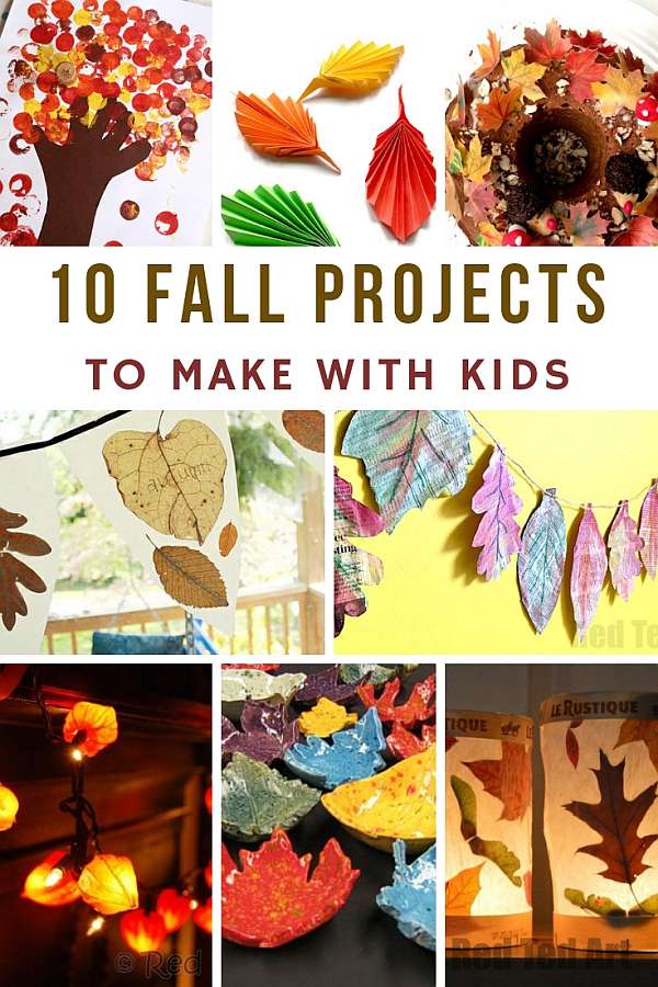 Click for 10 fun fall projects to make with your kids!