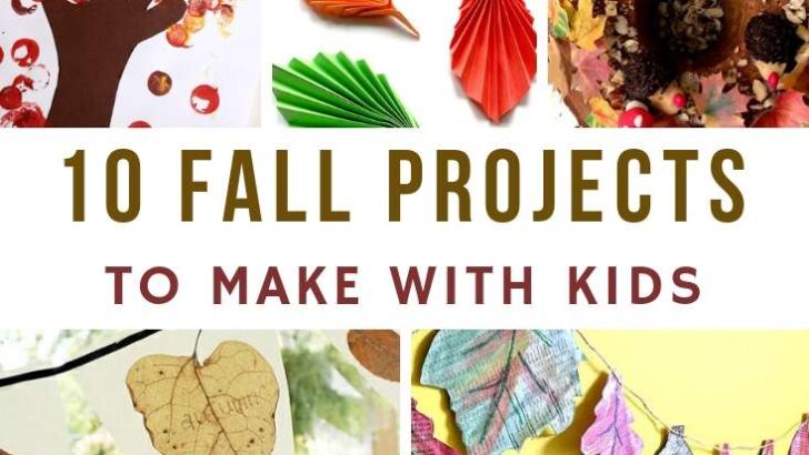 Fun Fall Projects to make with kids