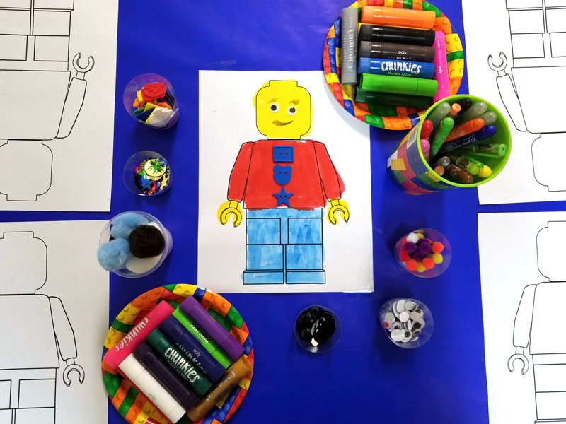 Gifts for creative kids - Chunkies lego man