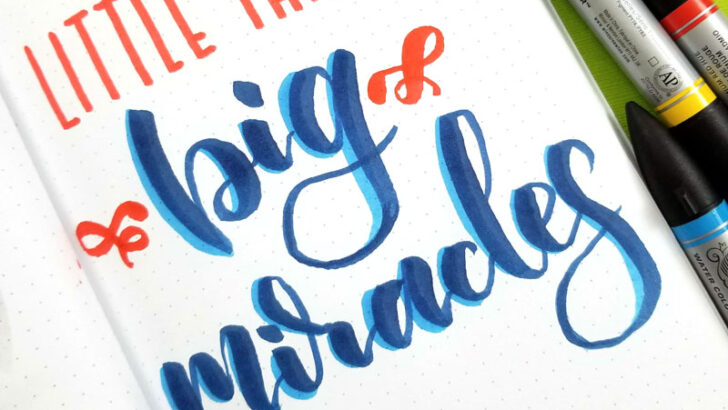 Lettering Journal – Creative Word Art Diary