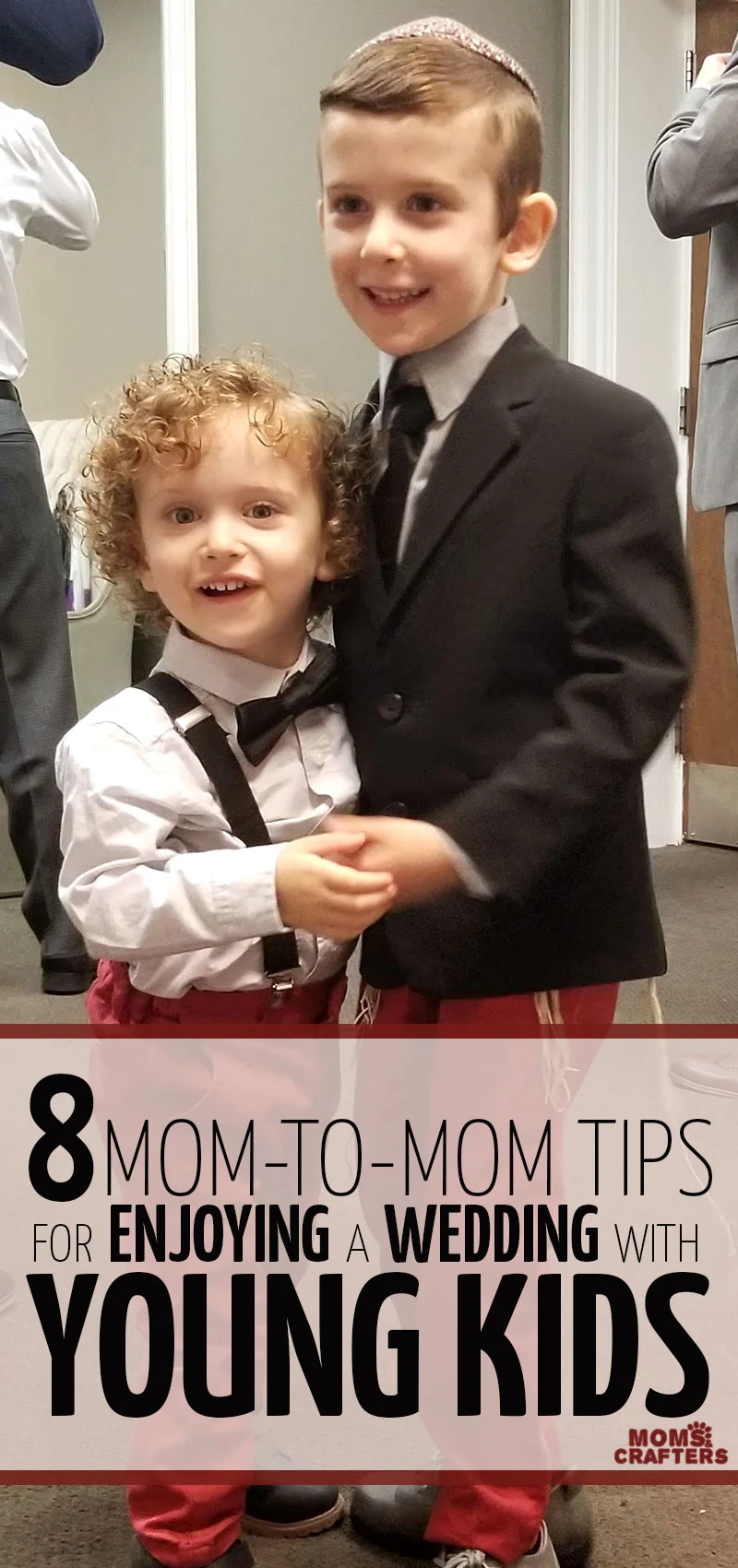If you're bringing kids to a wedding, you'll want to read these parenting tips for kids at a wedding - it'll make the day go so much smoother!