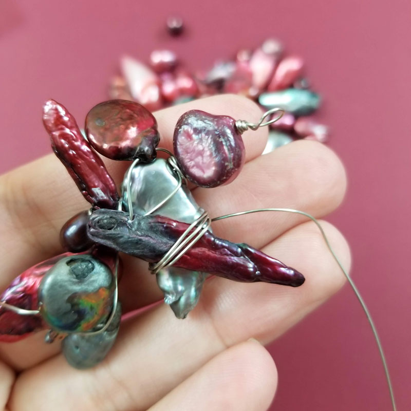 How to wrap crystals with wire * Moms and Crafters