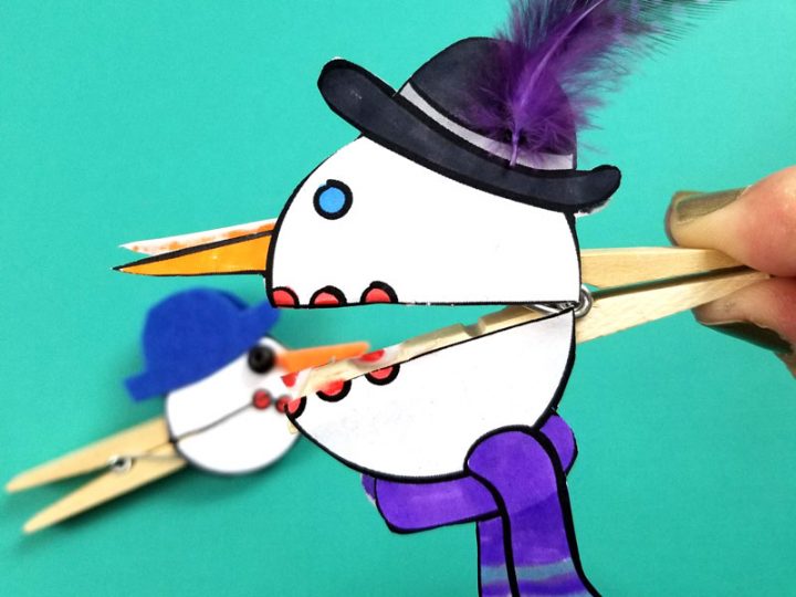 Snowman Puppets