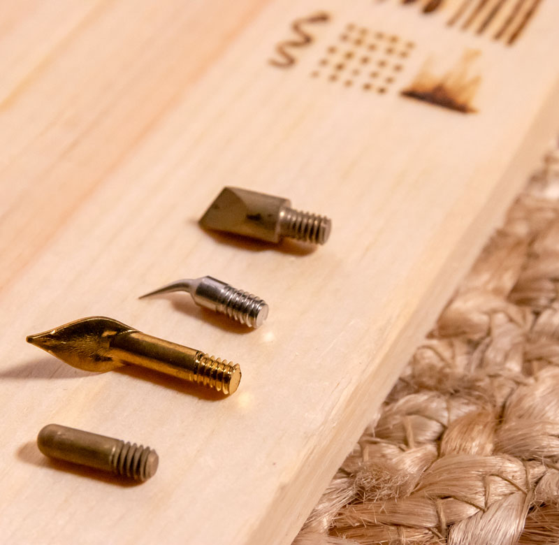 Woodburning Tips: Universal Point or Chisel Tip Explored