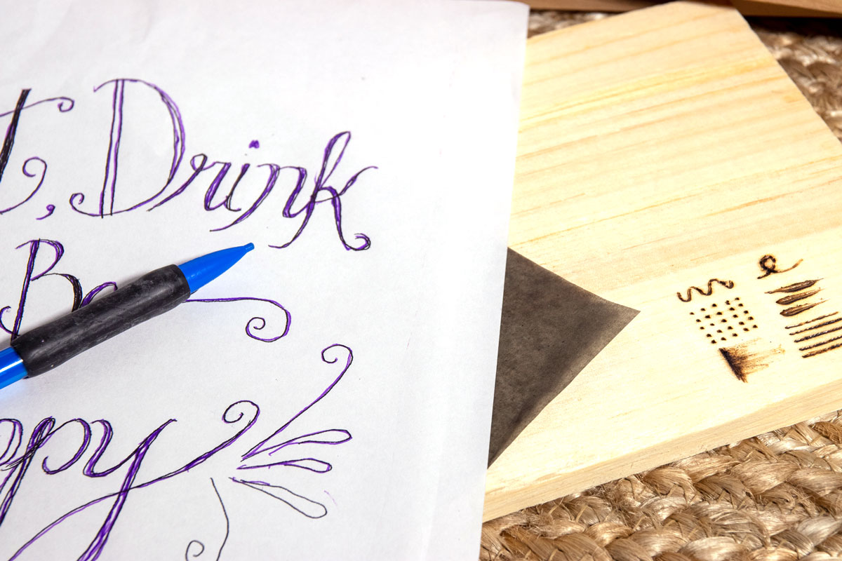 Woodburning Tips: The Calligraphy Point Uses