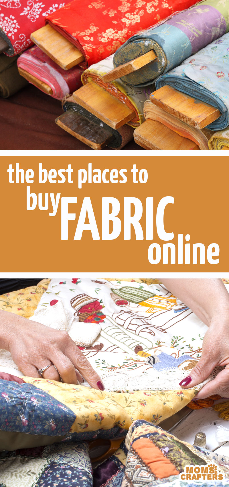 The ultimate list of the best place to buy fabrics online for every need! 