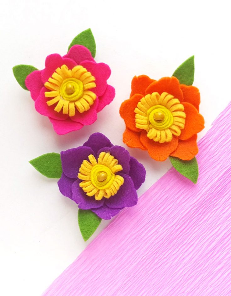 DIY Felt Flowers