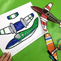 Paper Airplanes Templates