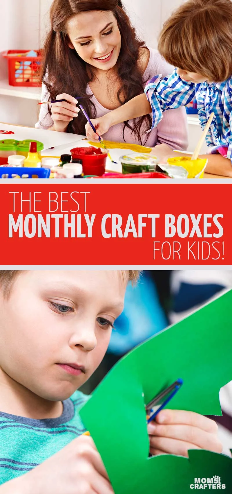 Click for the ultimate list of the best craft subscription boxes for kids and teens as written up by a professional crafter! These are great gifts for crafty kids who love to be creative, adn a great way to do weekend crafting activities as a family.