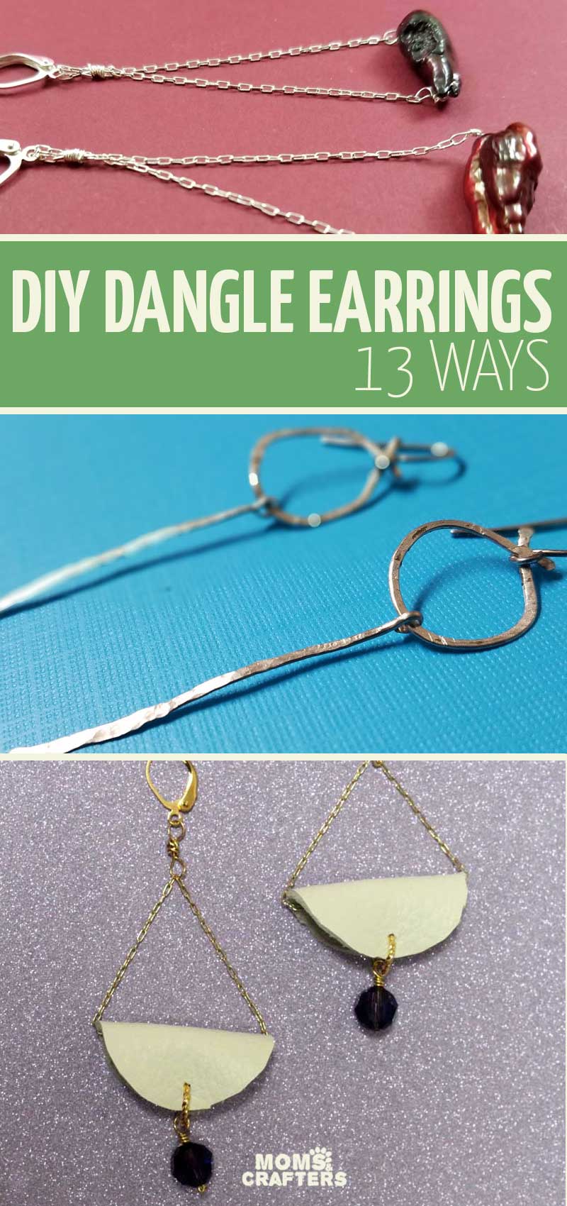 DIY Leather Diffuser Earrings