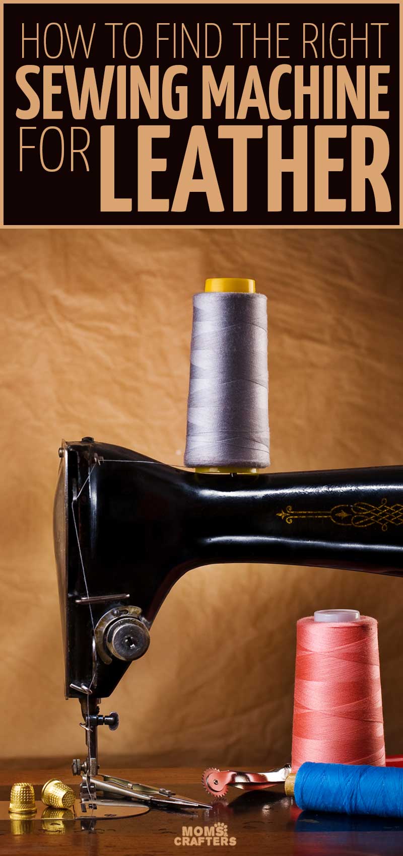 Click for tips for sewing leather with a sewing machine, and the best machine, needles, and equipment for leather sewing projects and for sewing leather bags and clothing.