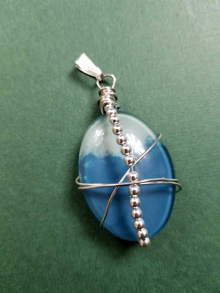 Wire Wrap Cabochon DIY Tutorial * Moms and Crafters